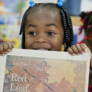 Girl with book