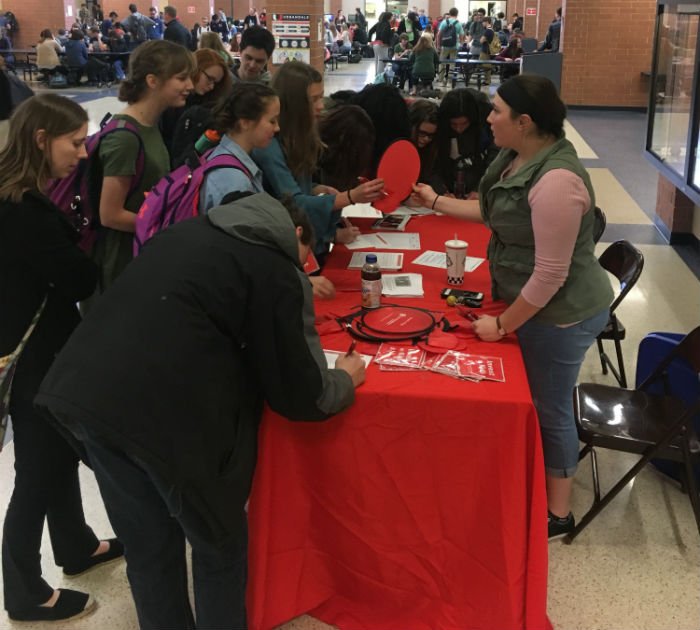 Iowa Head Start Week of Action tabling