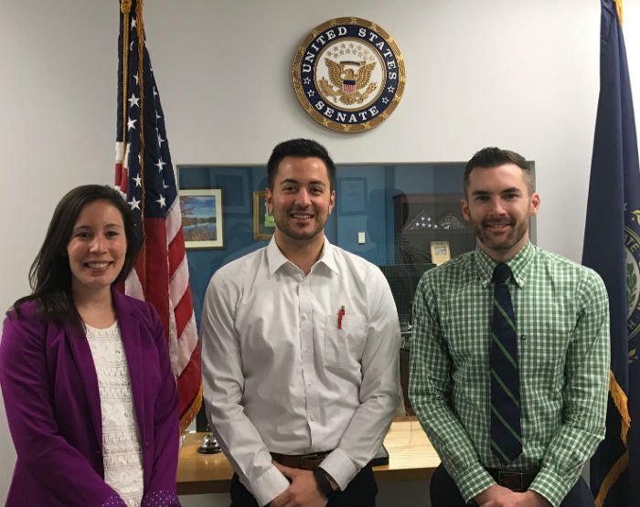 NH advocates meeting with Senator Shaheen's staff