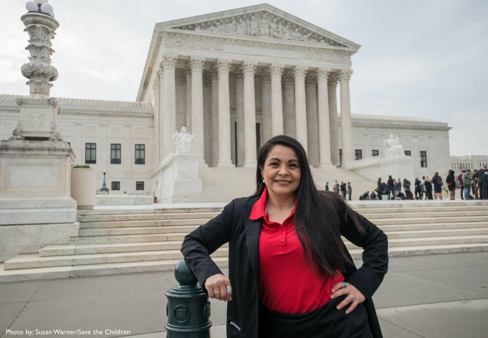 Suzette Espinoza-Cruz, one of our faces of advocacy, at Advocacy Summit 2017